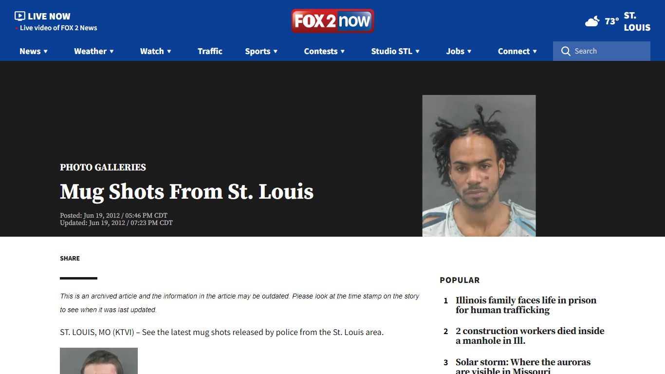 Mug Shots From St. Louis | FOX 2